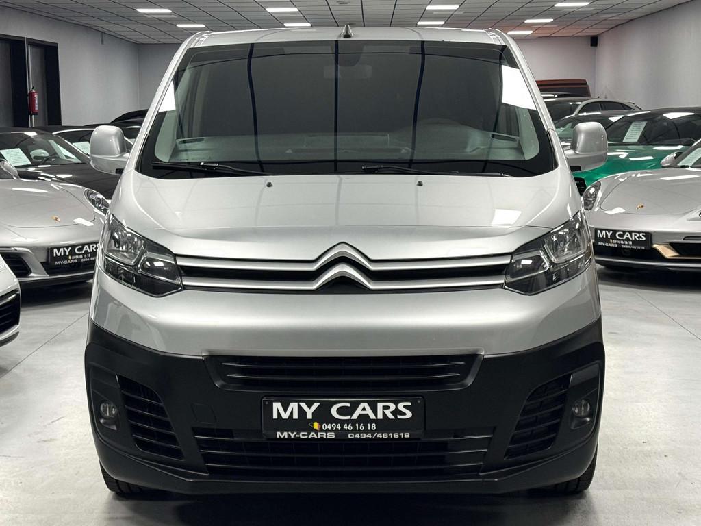 Citroën Jumpy 2.0 HDi 6-Places Double Cabine Long Full Opti, Autos, Camionnettes & Utilitaires, Argent ou Gris, Achat, Euro 6