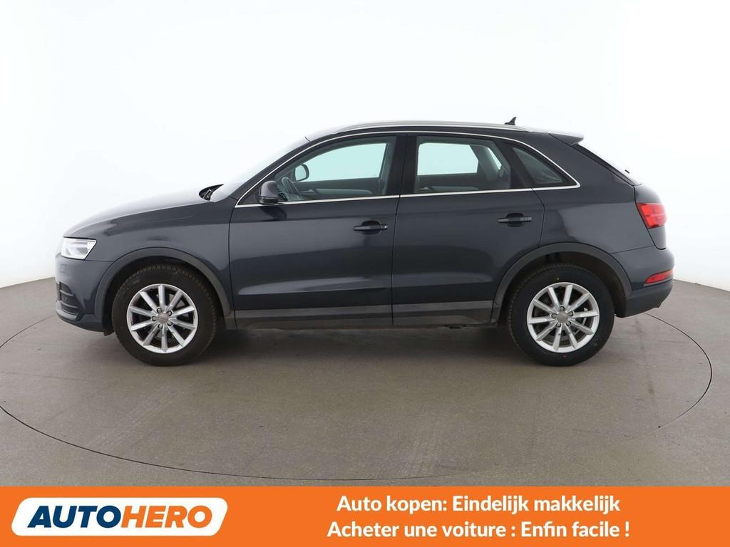 Audi Q3 1.4 TFSI (bj 2018), Auto's, Voorwielaandrijving, Zwart, Leder, 1395 cc