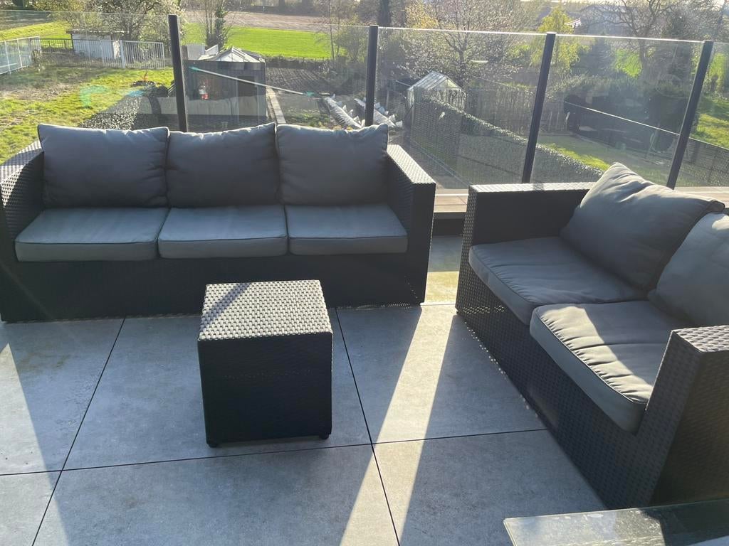 Bristol lounge, Table d'appoint, 5 places, Osier, Enlèvement