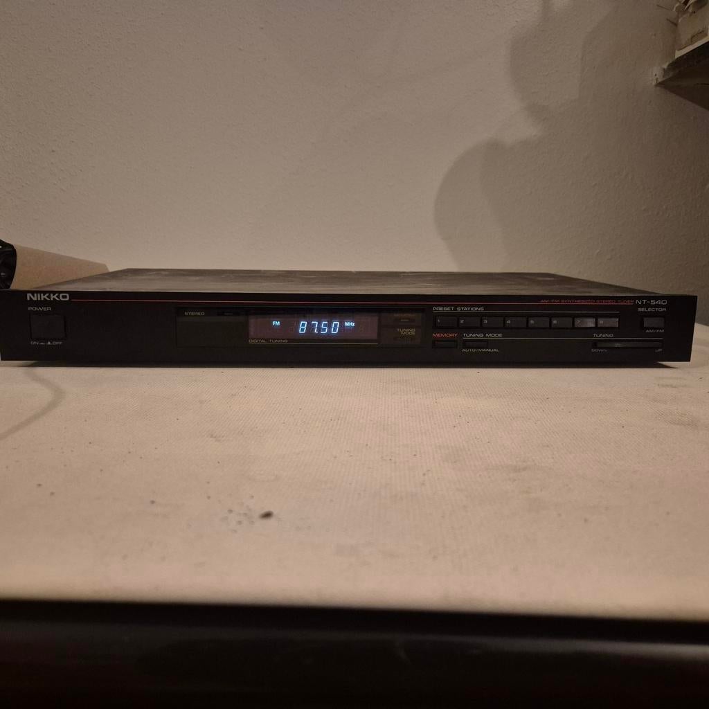 Nikko stereo tuner NT-540, Ophalen, Gebruikt