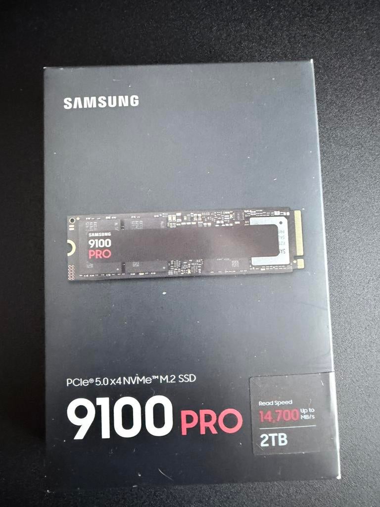 SAMSUNG SSD 2 TB 9100 PRO 14.700 MB/s, Computers en Software, Harde schijven, Ophalen of Verzenden, Zo goed als nieuw, SSD
