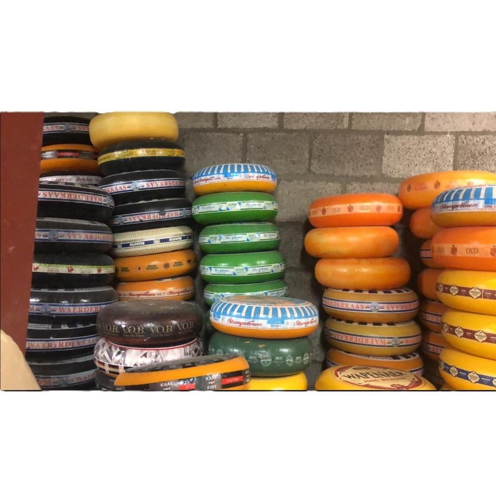 Kaasdummie kanterkaas - goudse kaas - 35 cm - dummiekaas, Verzamelen, Merken en Reclamevoorwerpen, Ophalen, Nieuw