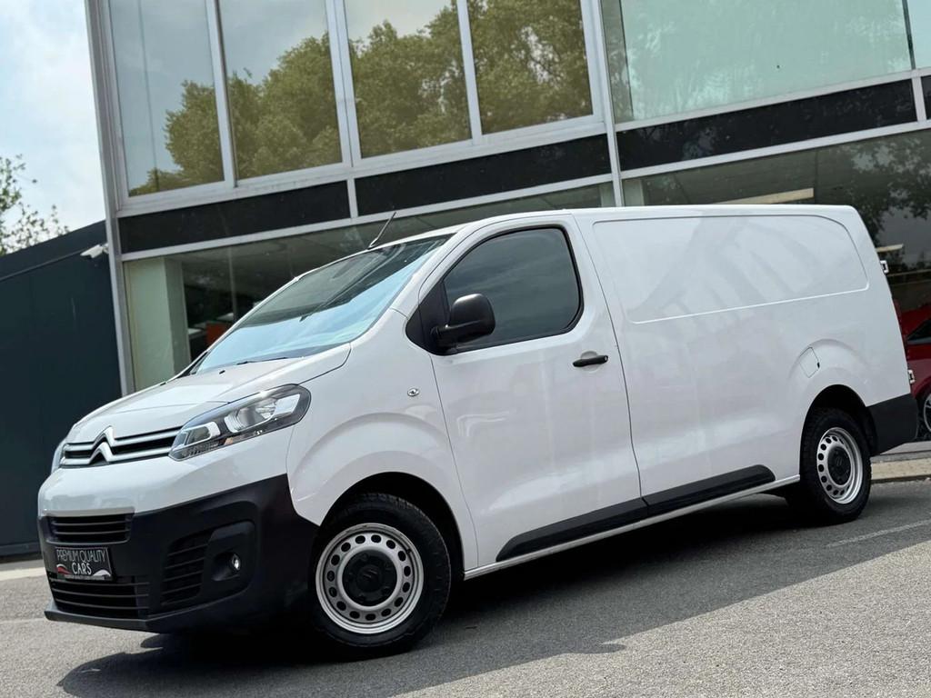 Citroën Jumpy LENGTE 3 / CRUISE / CARPLAY / 2023 / CAMERA, Autos, Achat, Entreprise, Boîte manuelle, Noir