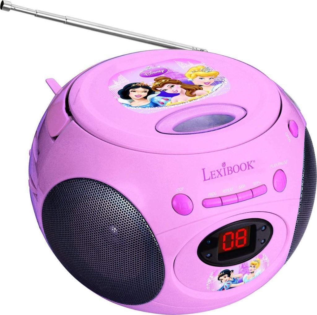 Radio CD player LEXIBOOK Disney Princess, TV, Hi-fi & Vidéo, Lecteurs CD, Enlèvement