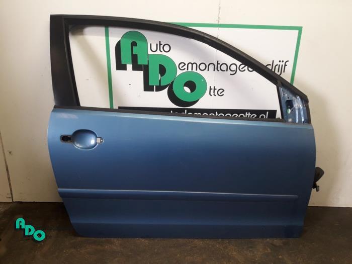 Portier 2Deurs rechts van een Volkswagen Polo (Polo 01-) (LA, Auto-onderdelen, Carrosserie, Deur, Volkswagen, Gebruikt, 3 maanden garantie