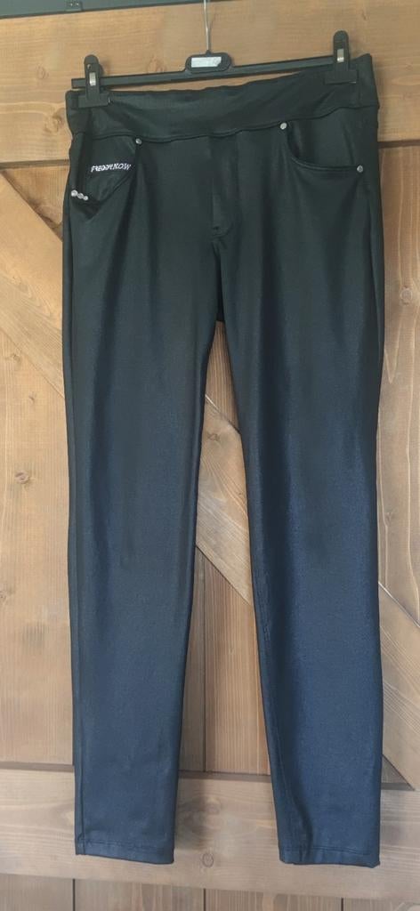 Zwarte strech broek -Freddy-maat 42, Ophalen, Maat 42/44 (L)