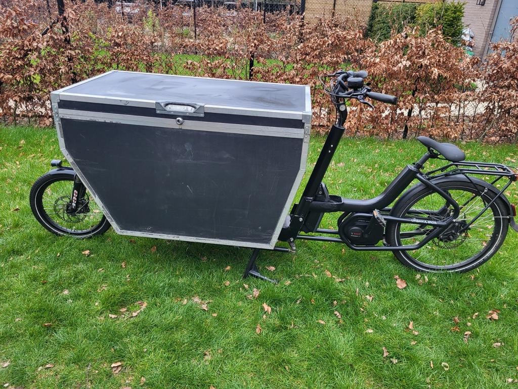 Elektrische bakfiets Urban Arrow, Ophalen