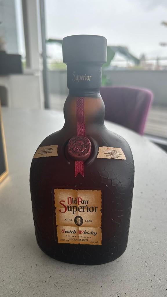 Old Parr Superior Scotch Whisky 18 Years, Ophalen of Verzenden, Nieuw, Overige gebieden, Overige typen