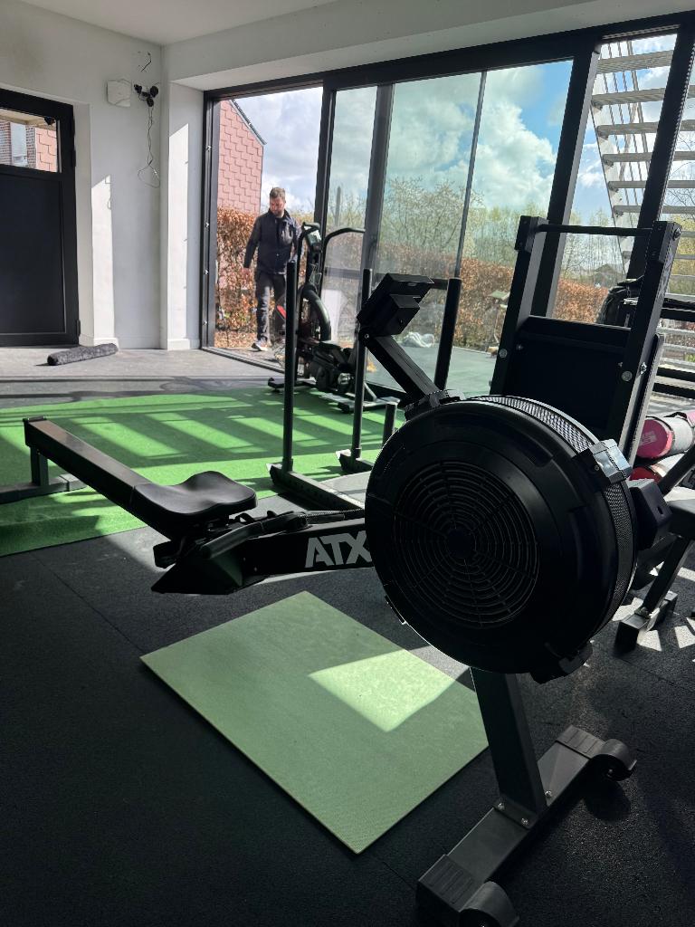 ATX Air Rower, Sport en Fitness, Fitnessapparatuur, Ophalen, Gebruikt, Metaal, Roeitrainer