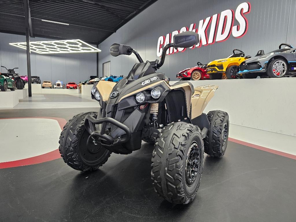 Kinder Quad Can Am - 24 volt - leren zit - rubberen banden, Ophalen of Verzenden, Nieuw