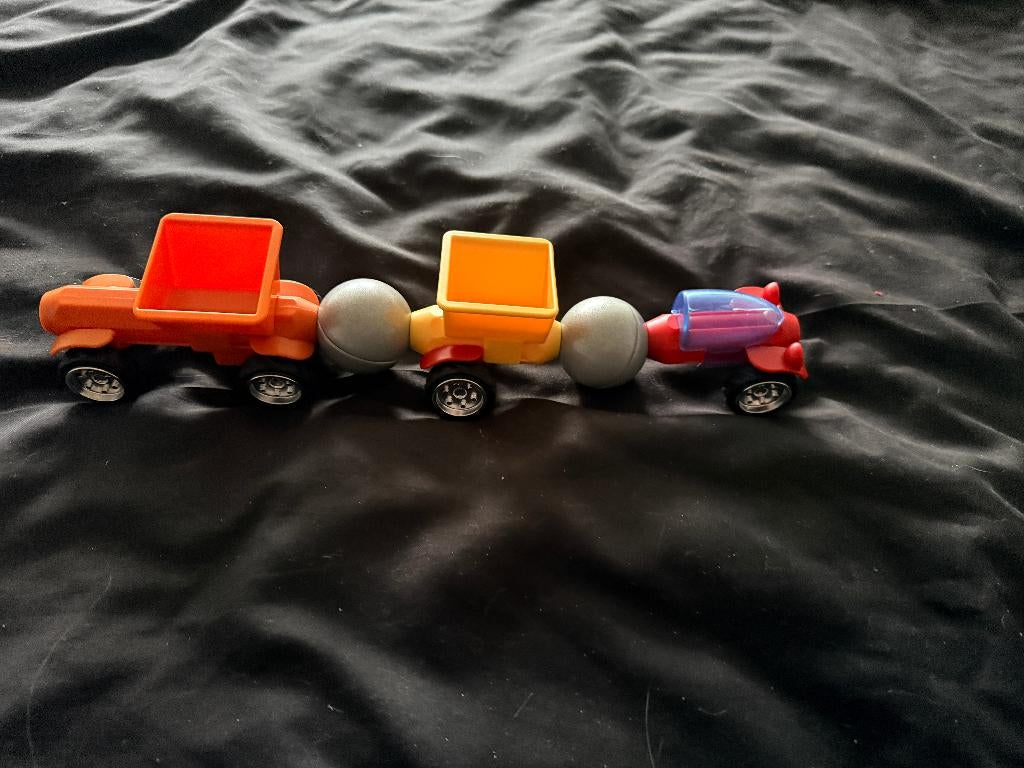 SMARTMAX - Mon premier train (magnétique), Kinderen en Baby's, Speelgoed | Educatief en Creatief, Ophalen, Zo goed als nieuw, Bouwen