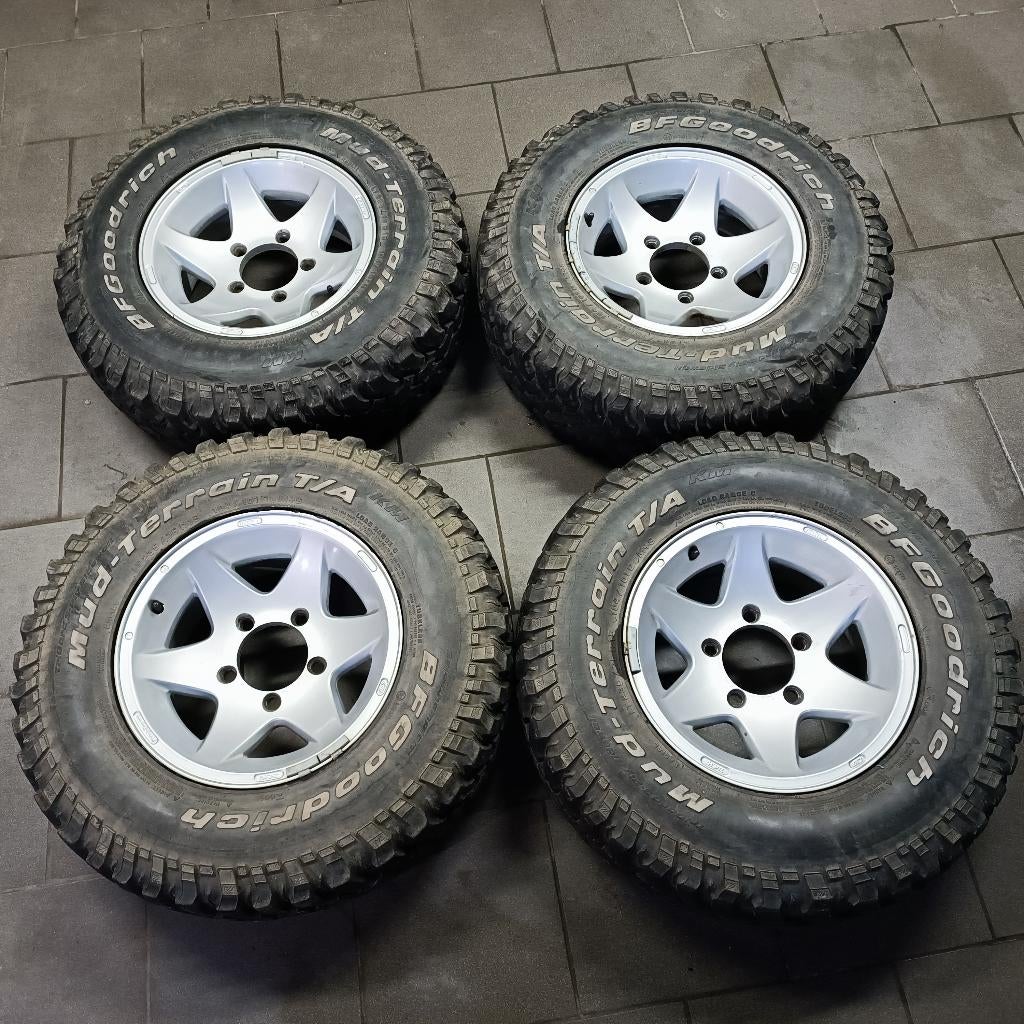 Jantes alu 15" + BF Goodrich mud, 15 pouces, Pneus été, Enlèvement, Véhicule tout-terrain