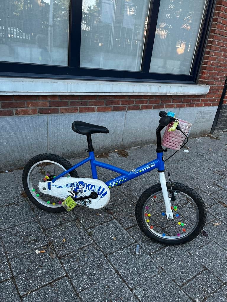 Btwin jongensfiets 16 duim, Fietsen en Brommers, Ophalen, Gebruikt, 16 tot 20 inch