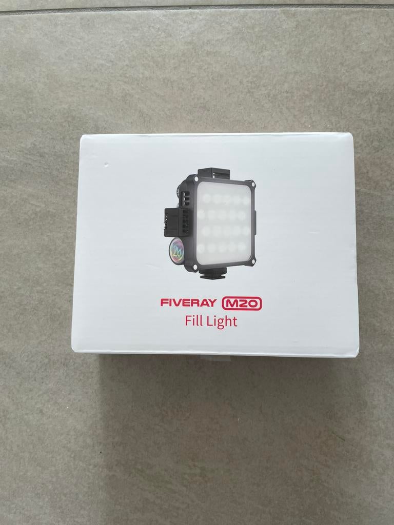 Zhiyun FIVERAY M20, TV, Hi-fi & Vidéo, Photo | Studio photo & Accessoires, Enlèvement ou Envoi, Comme neuf