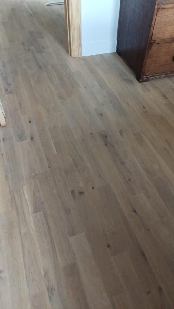 Parket: leggen in lengte of visgraat. 6 m2; oude eik., Doe-het-zelf en Bouw, Vloerdelen en Plavuizen, Nieuw, Minder dan 50 cm