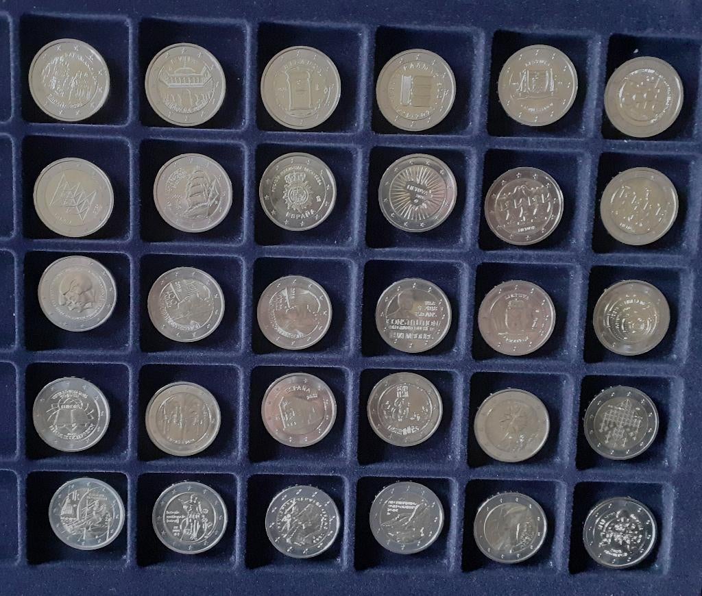 30 Herdenkingsmunten (zie details hieronder), Ophalen of Verzenden, Overige landen, Overige waardes