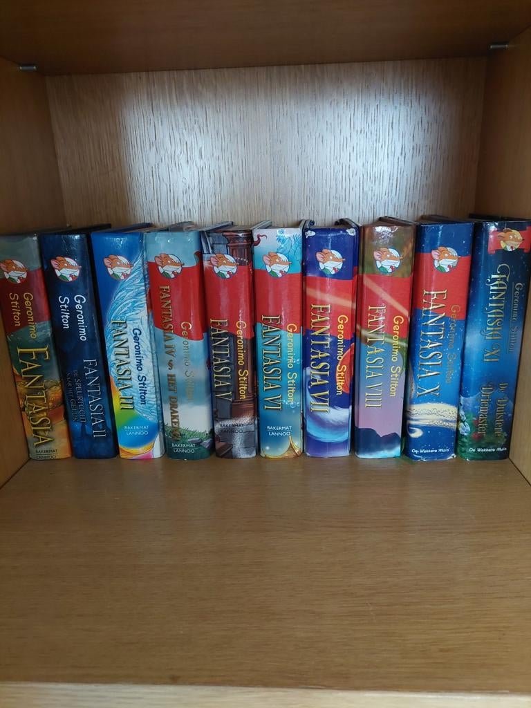 Geronimo Stilton. Fantasia, Boeken, Ophalen