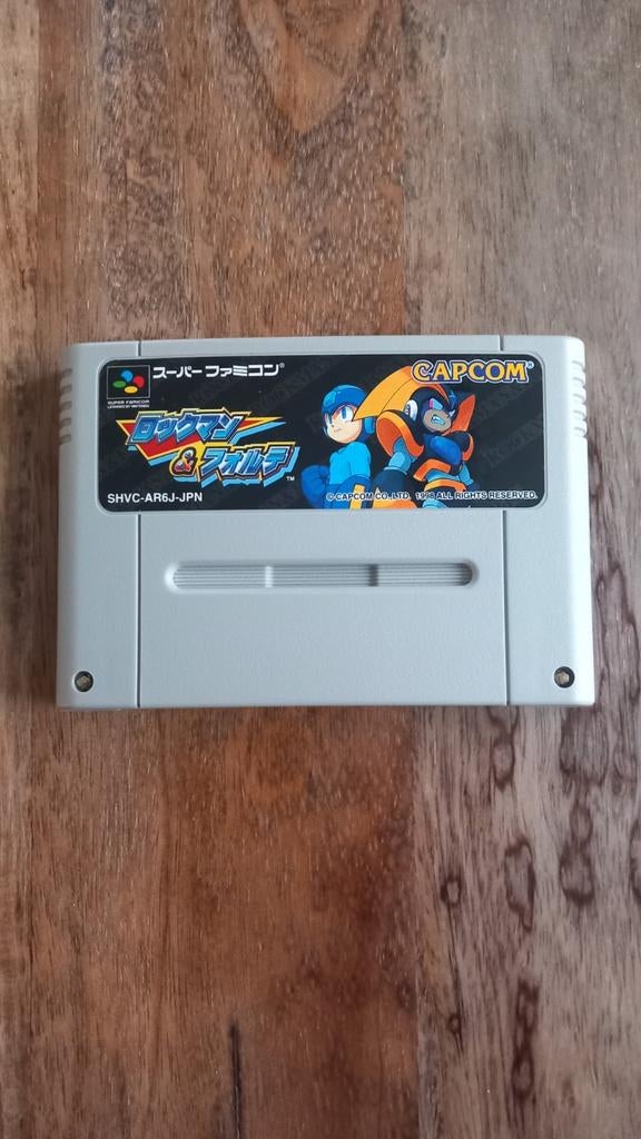 Mega Man en Bass Snes Super Famicom Rockman Forte Megaman, Games en Spelcomputers, Ophalen of Verzenden