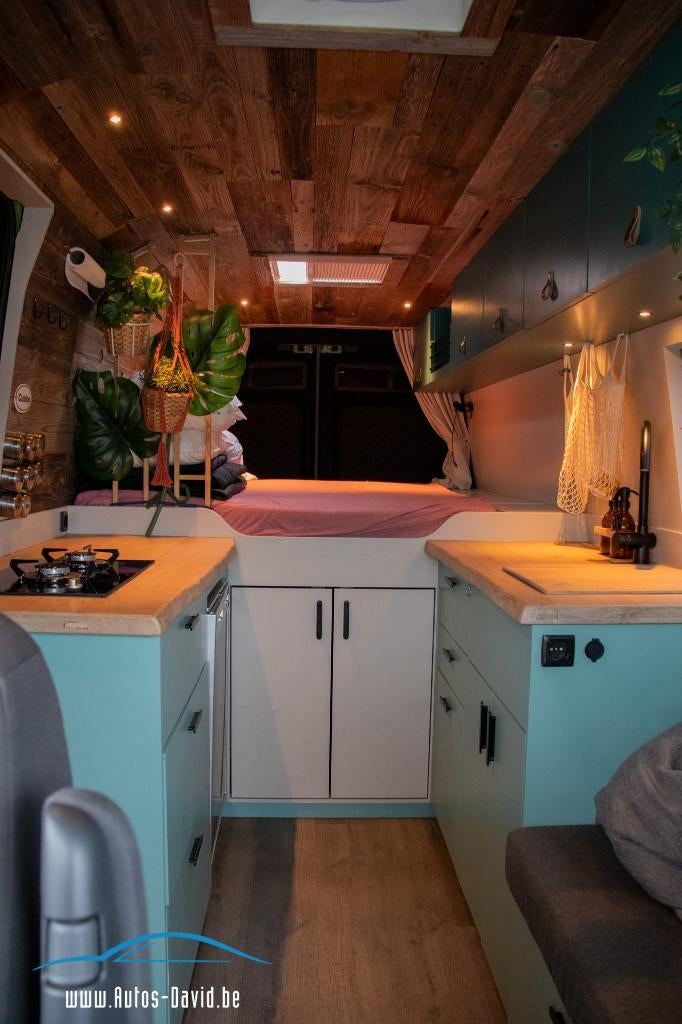 Camping-car Volkswagen Crafter 2.0 TDI Aut. 2 lits., Autos, Camionnettes & Utilitaires, Achat, Euro 6, Entreprise, 2 places