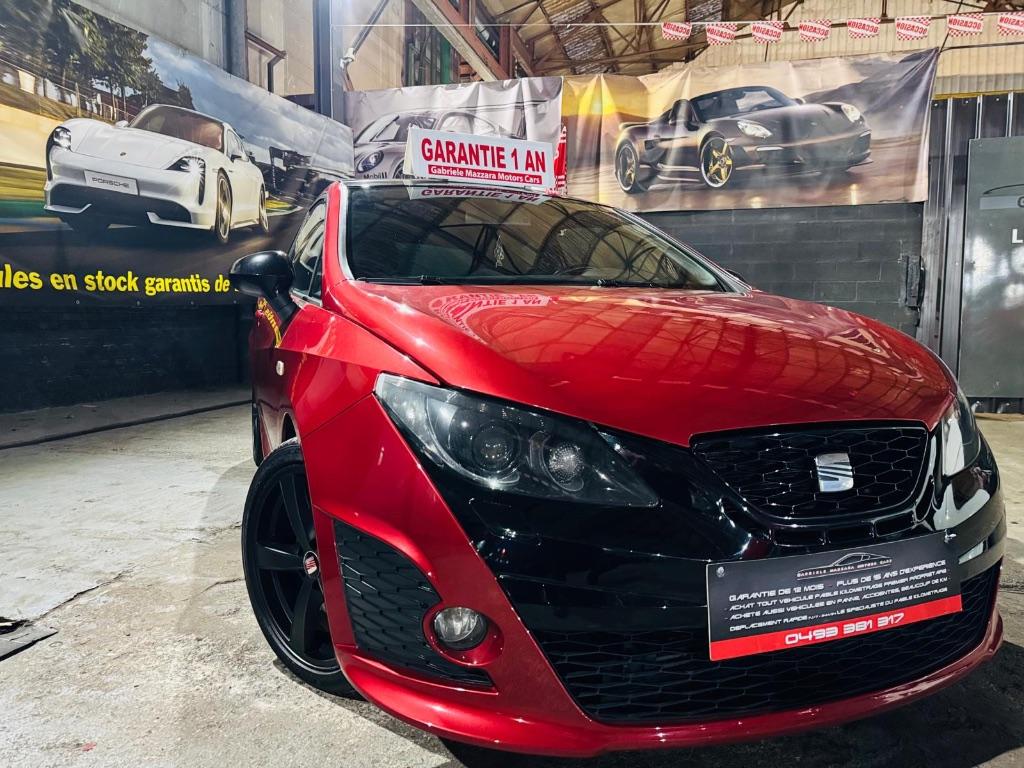 Seat Ibiza  Cupra bocanegra 1.4TFSI DSG Toit Pano, Autos, Euro 5, Achat, Entreprise, Entretenue par le concessionnaire