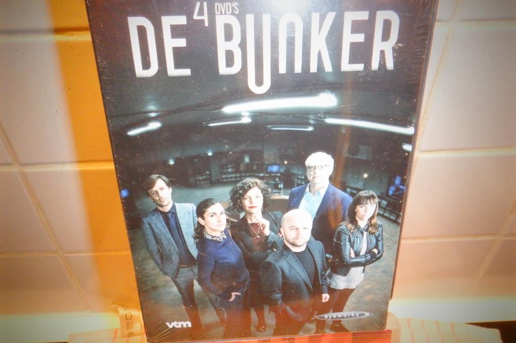 DVD Reeks De Bunker.(4 DVD'S)SEALED !, Alle leeftijden, Ophalen of Verzenden, Nieuw in verpakking, Maffia en Misdaad