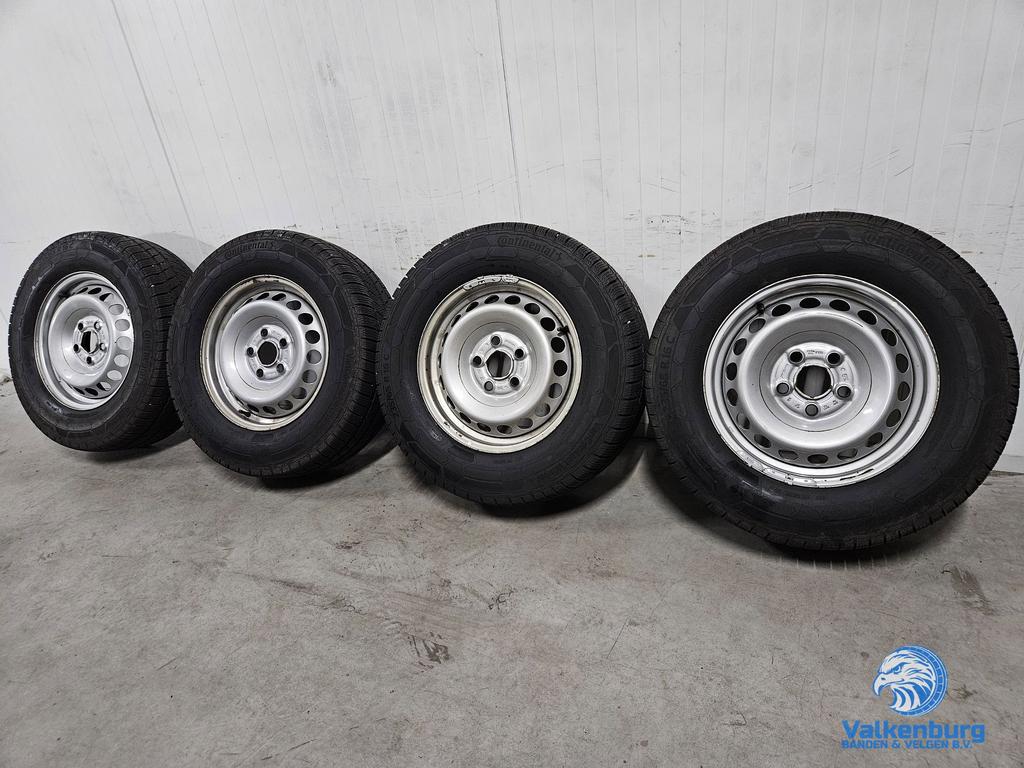 9mm! Originele VW Crafter MAN TGE 16 inch stalen velgen TPMS, Auto-onderdelen, Banden en Velgen, Banden en Velgen, Winterbanden
