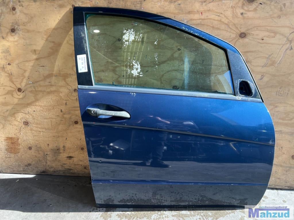 MERCEDES A KLASSE W169 Blauw 375 Rechts voor deur 2004-2012, Gebruikt, Mercedes-Benz AG, Deur, Mercedes-Benz