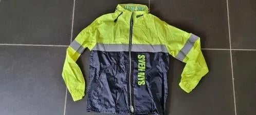 Fluo regenjas fiets Sven Nijs maat medium, M, Dames, Ophalen of Verzenden, Zo goed als nieuw