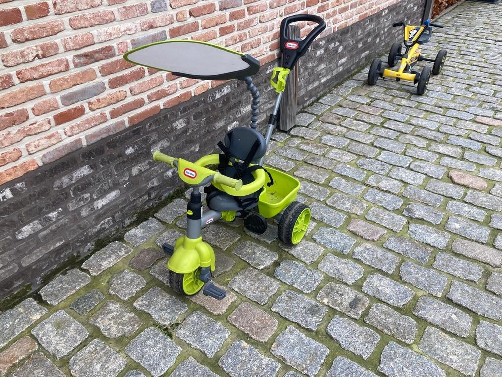 Driewieler voor kinderen, Ophalen