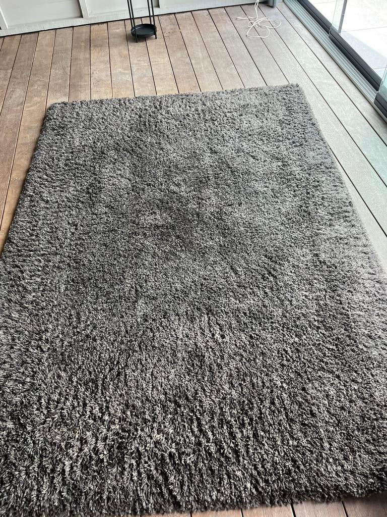 Tapijt hoogpolig bruin, Ophalen, Zo goed als nieuw, Bruin