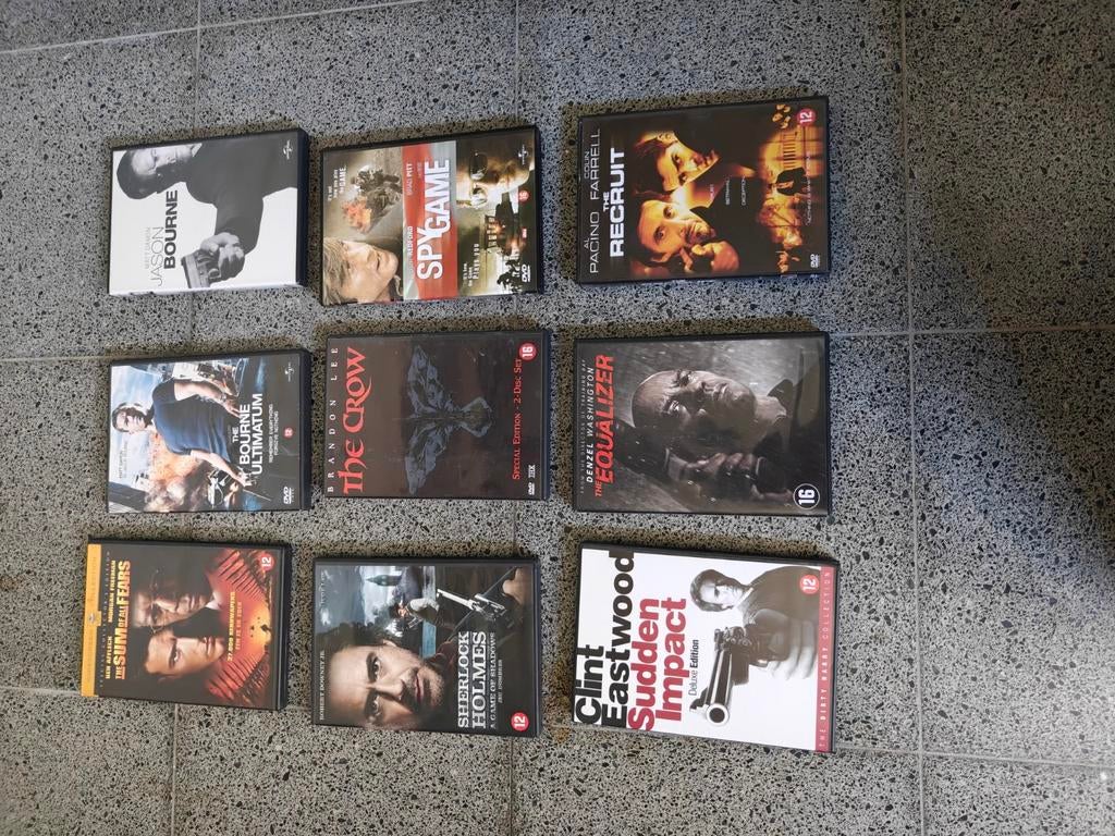 Verschillende DVD's te koop, Cd's en Dvd's, Dvd's | Actie, Ophalen of Verzenden