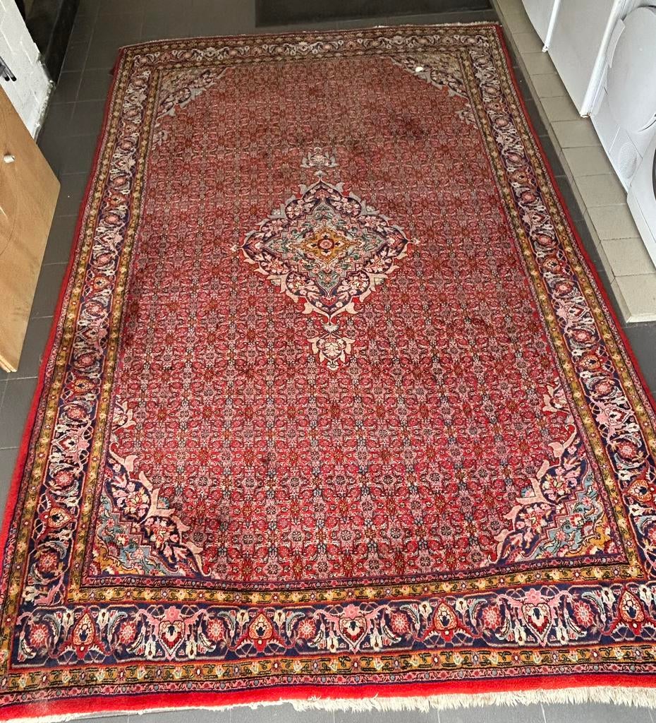 Perzisch Bidjar tapijt, Huis en Inrichting, Stoffering | Tapijten en Vloerkleden, Ophalen, 200 cm of meer, Zo goed als nieuw, 200 cm of meer