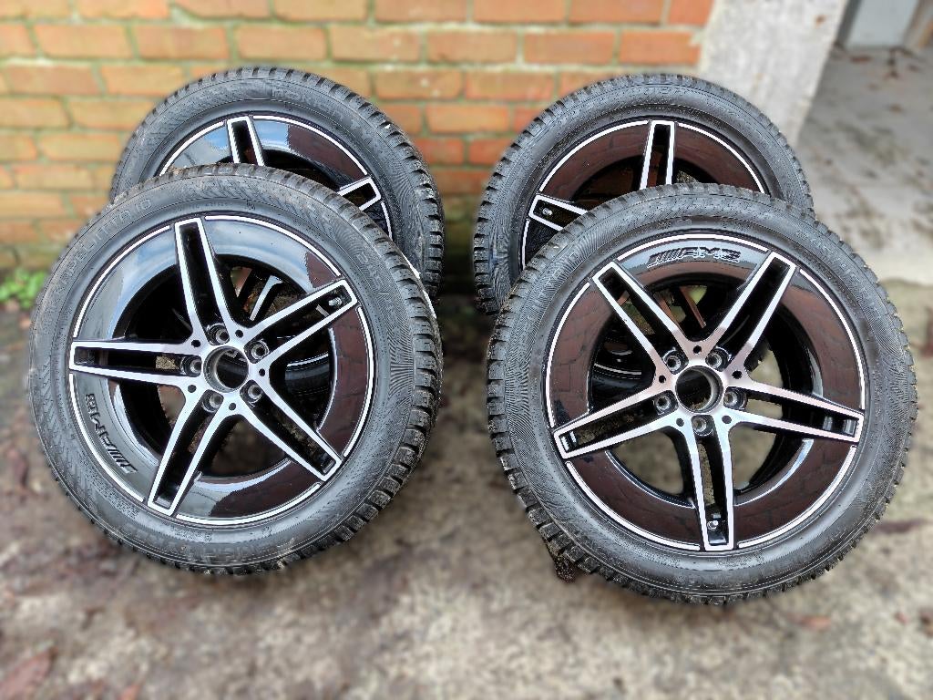 Jantes d'hiver AMG - etat neuf, Neuf, Pneus et Jantes, Véhicule de tourisme, 18 pouces