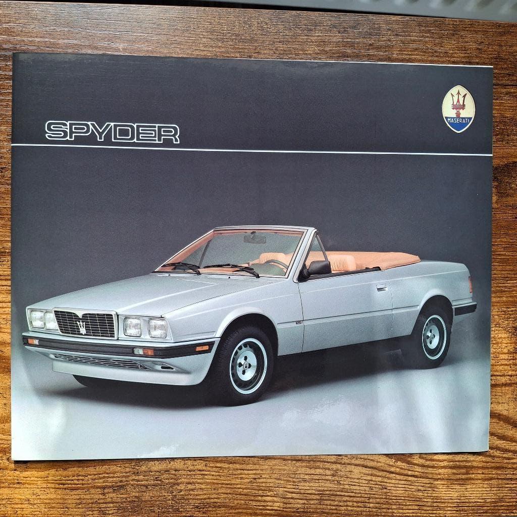 MASERATI  SPYDER, Ophalen of Verzenden, Nieuw, Overige merken