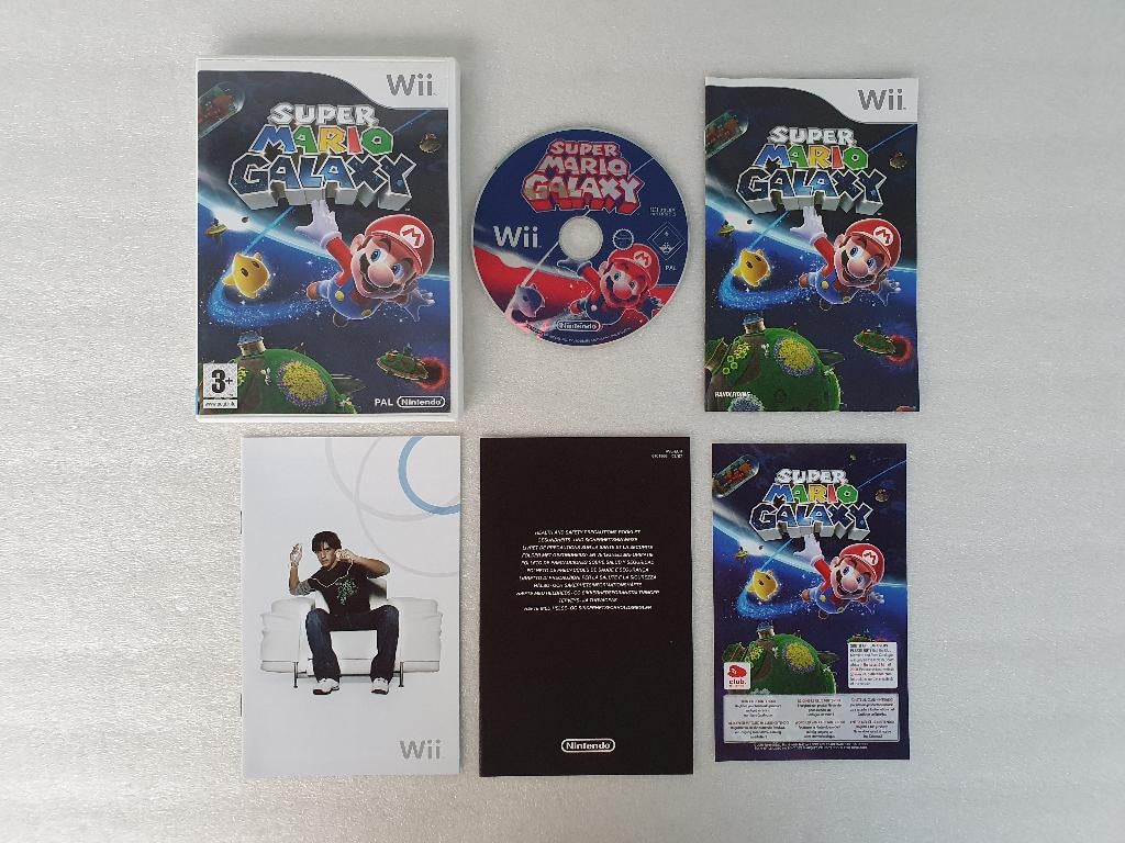 Nintendo Wii: Super Mario Galaxy, Ophalen of Verzenden, Gebruikt
