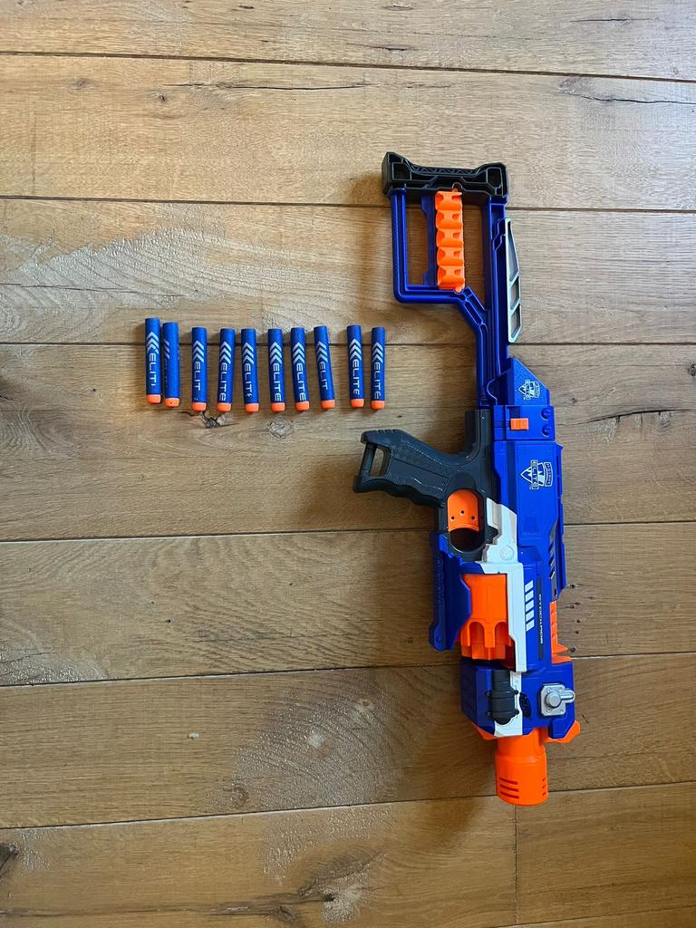 Nerf stockade, Ophalen, Zo goed als nieuw