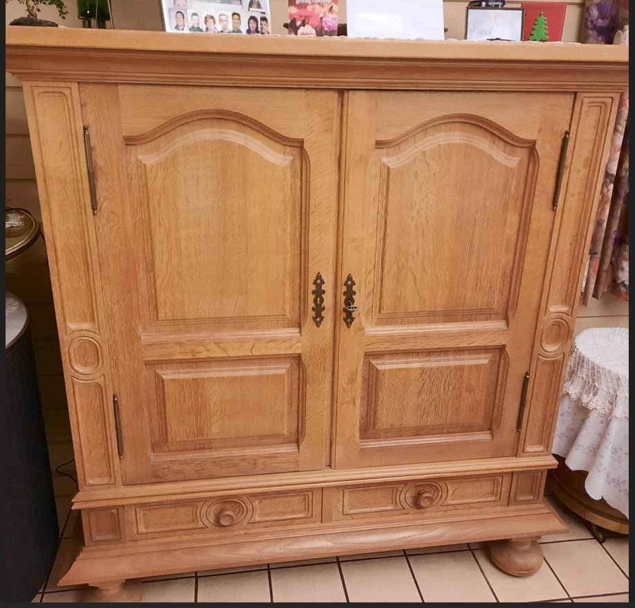 Te koop, Huis en Inrichting, Ophalen, Zo goed als nieuw, Volle Eik klassiek, 4 tot 6 stoelen