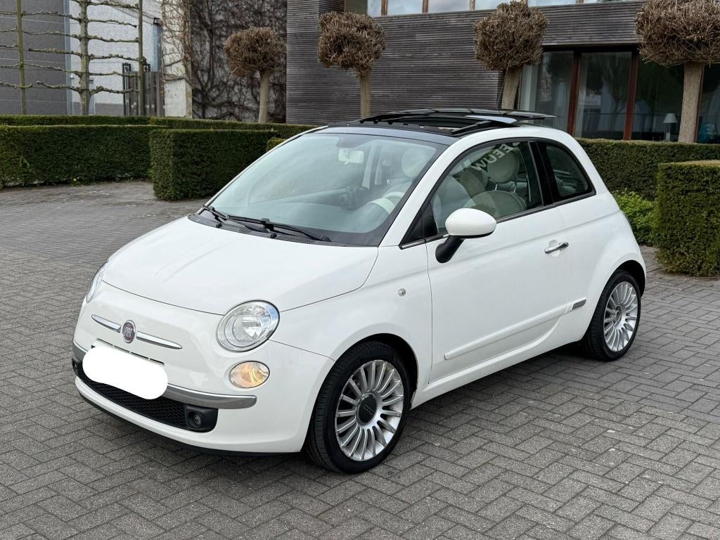 Fiat 500 1.2 benzine Open dak GPS Airco, Auto's, Fiat, Particulier, ABS, Airbags, Airconditioning, Alarm, Boordcomputer, Centrale vergrendeling