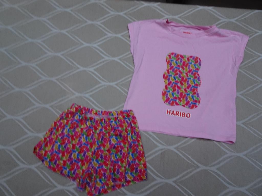 zomerpyjama – Tezenis  – Maat 104-110, Nacht- of Onderkleding, Meisje, Ophalen of Verzenden, Zo goed als nieuw