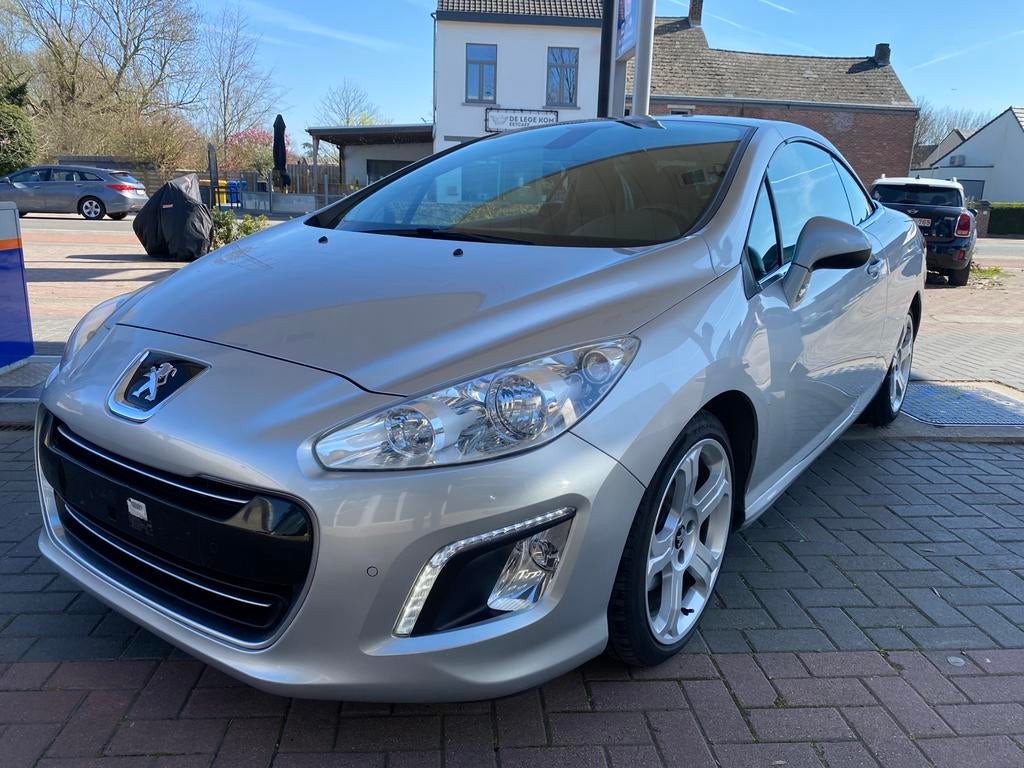 Peugeot 308cc 1.6 - ESSENCE - AUTOMATIQUE - 130.000km - 2012, Cuir, Argent ou Gris, Entreprise, Cabriolet