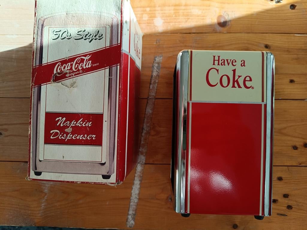 Distributeur de serviettes Coca Cola, Enlèvement ou Envoi