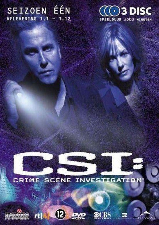 CSI: Crime Scene Investigation Seizoen 1.1 - 1.12 - Dvd, Cd's en Dvd's, Dvd's | Tv en Series, Verzenden