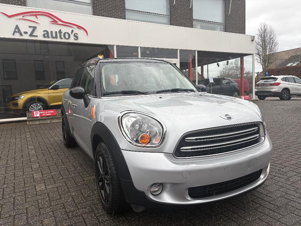 Mini Cooper Countryman 1.6 Benzine Lederen zetels, Auto's, Monovolume, 4 cilinders, Leder, Bedrijf