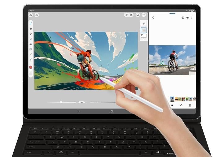 Samsung Galaxy Tab S10 FE+ 12 Go/256 Go + clavier+garantie, Neuf, Enlèvement, Connexion USB, 256 GB