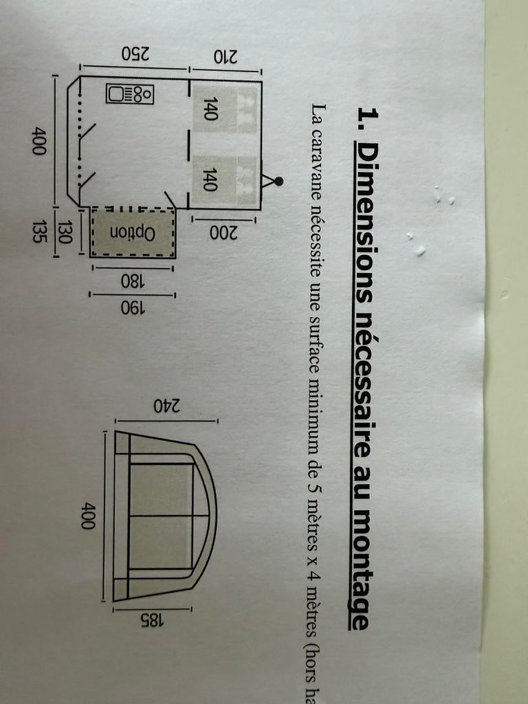 Vouwwagen te koop - Trigano Odyssee GL 2021 - Topstaat, Ophalen, Trigano, Meerkleurig, Aanwezig