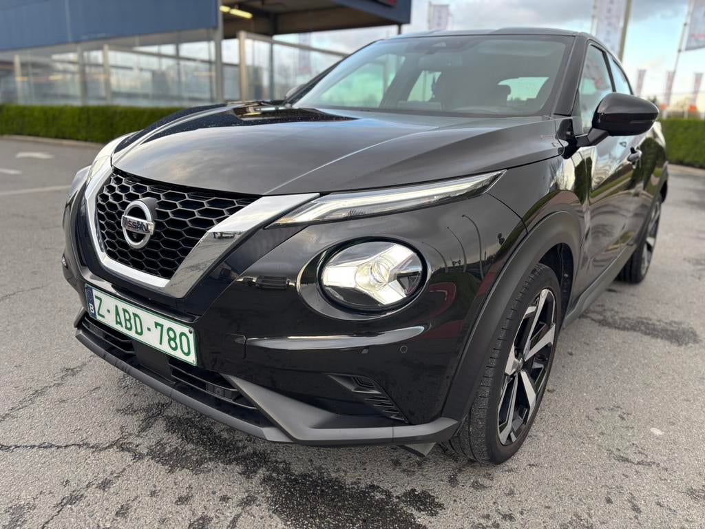 Nissan Juke 1.0 Benzine 42Dkm 2021, USB, Leder en Stof, Zwart, Bedrijf