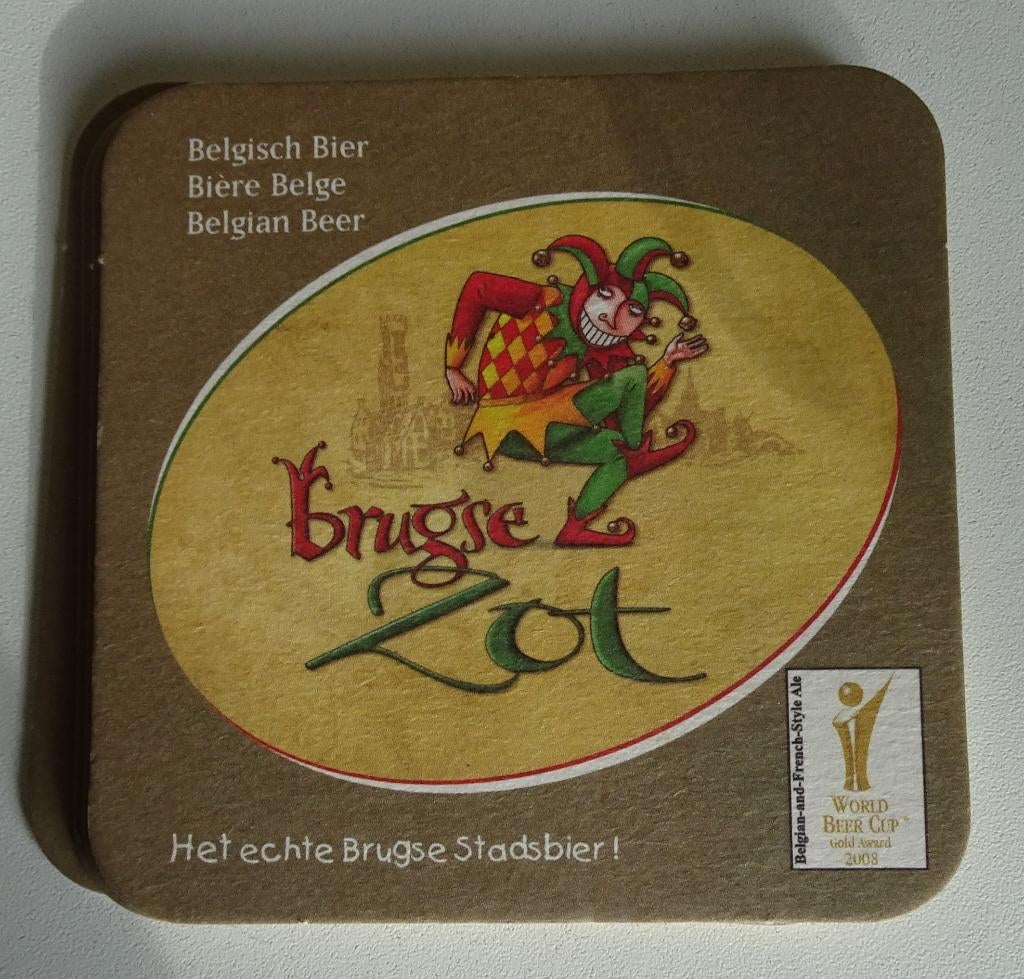 bierviltjes van Brugse Zot, Verzamelen, Biermerken, Ophalen, Nieuw, Viltje(s)