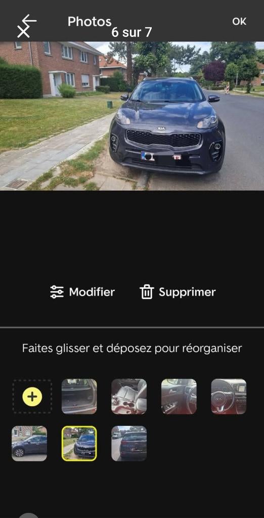 Kia sportage, Achat, Euro 6, Boîte manuelle, Entretenue par le concessionnaire