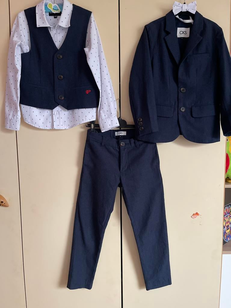 Communiekledij jongen - 1ste communie - Volledig Ensemble, Kleding | Dames, Jasjes, Kostuums en Pakken, Zo goed als nieuw, Ophalen of Verzenden