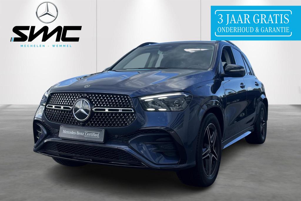 Mercedes-Benz GLE-klasse GLE 350 de 4MATIC AMG Line, Auto's, Mercedes-Benz, 197 pk, Gebruikt, 4 cilinders, Blauw